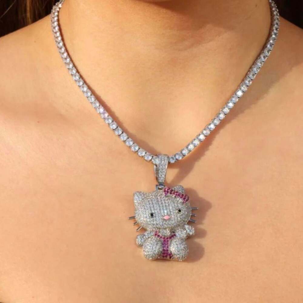 Hello Kitty Pink And Silver 14 Ec